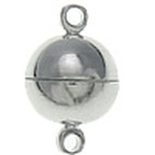 Magneettilukko 10 mm platinanvärinen, 1 kpl