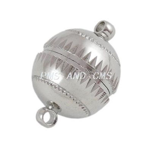 Magneettilukko 10 mm platinanvärinen, 1 kpl