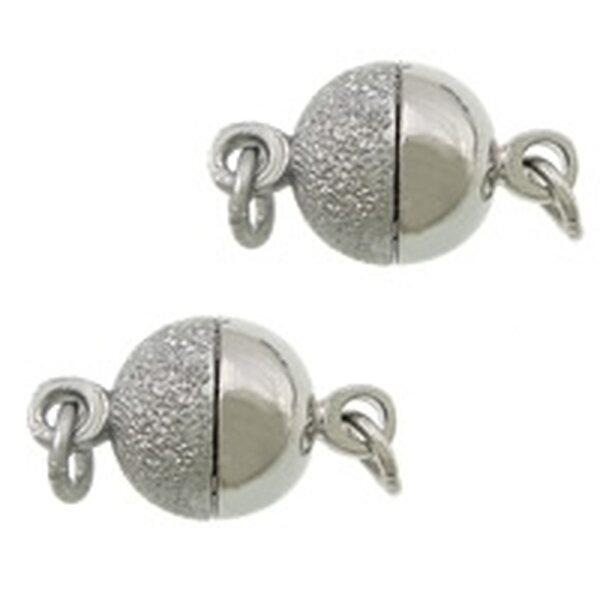 Magneettilukko 8 mm platinanvärinen, 1 kpl