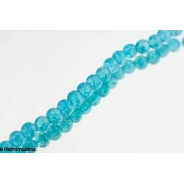 Särölasihelmi turkoosi pyöreä 12 mm, n. 80 cm nauha