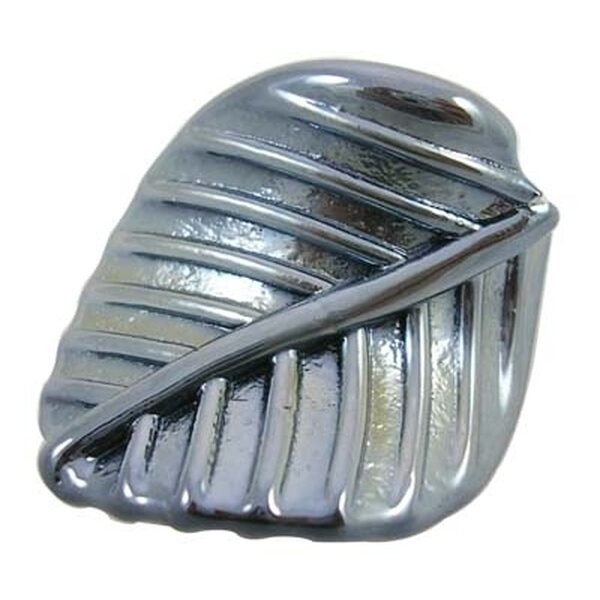 Lamppuhelmi lehti twist musta AB päällysteinen n. 26x30 mm, 1 kpl