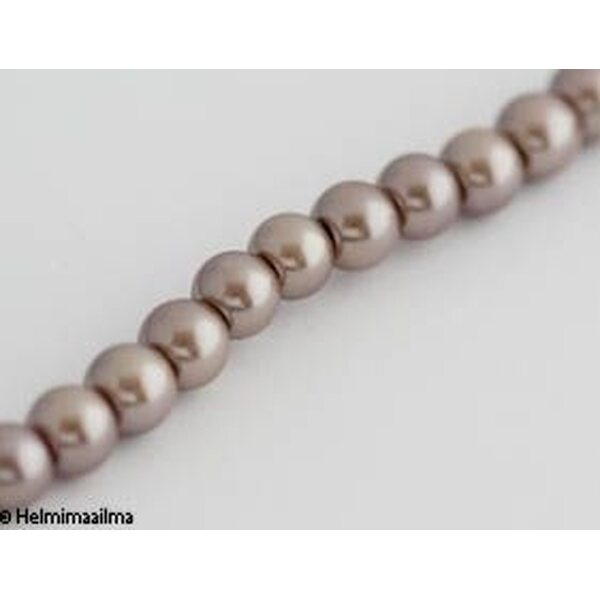 Simpukankuorihelmi pyöreä 10 mm vaalea beige, n. 38 cm nauha