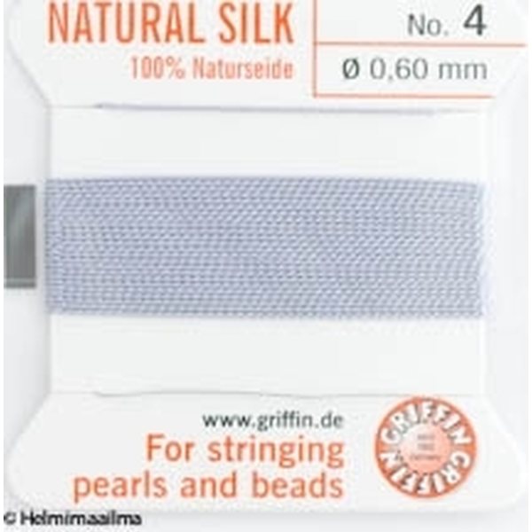 Griffin helmisilkki No 4 (0.60 mm) vaalea liila, 2 m