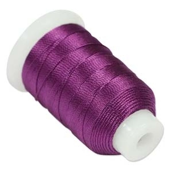 Helmisilkki koko FF (n. 0,8 mm) violetti / Luumu n. 84 m puola