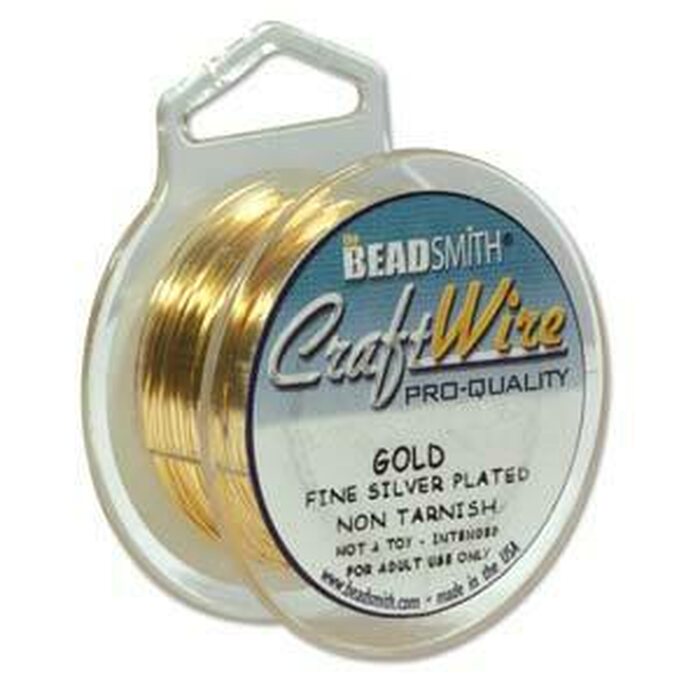 CraftWire tahriintumaton gold 0,81 mm (20 GA), 5,5 m puola