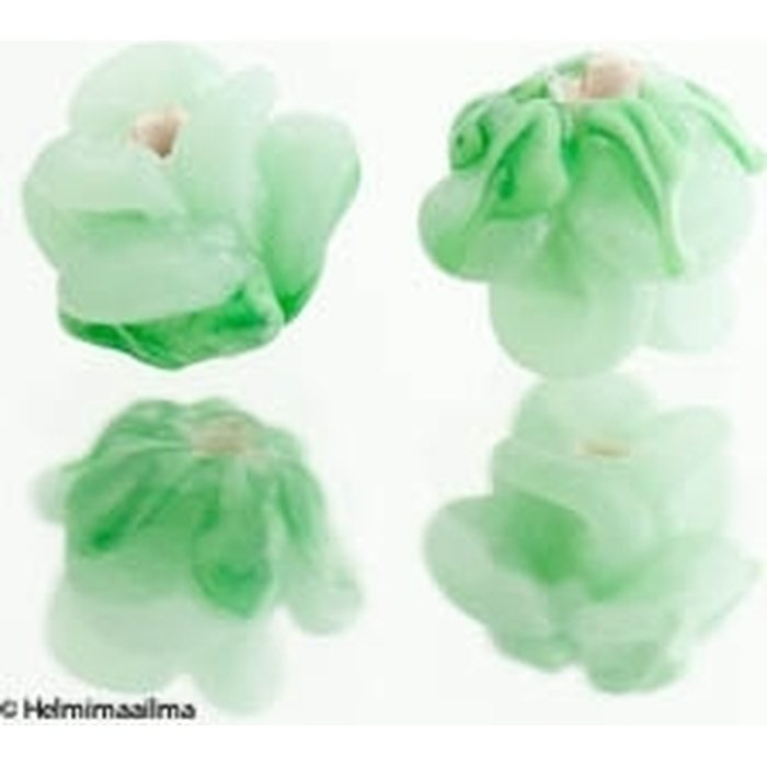 Lamppuhelmi kukka vaaleanvihreä n. 12x11 mm, 1 kpl